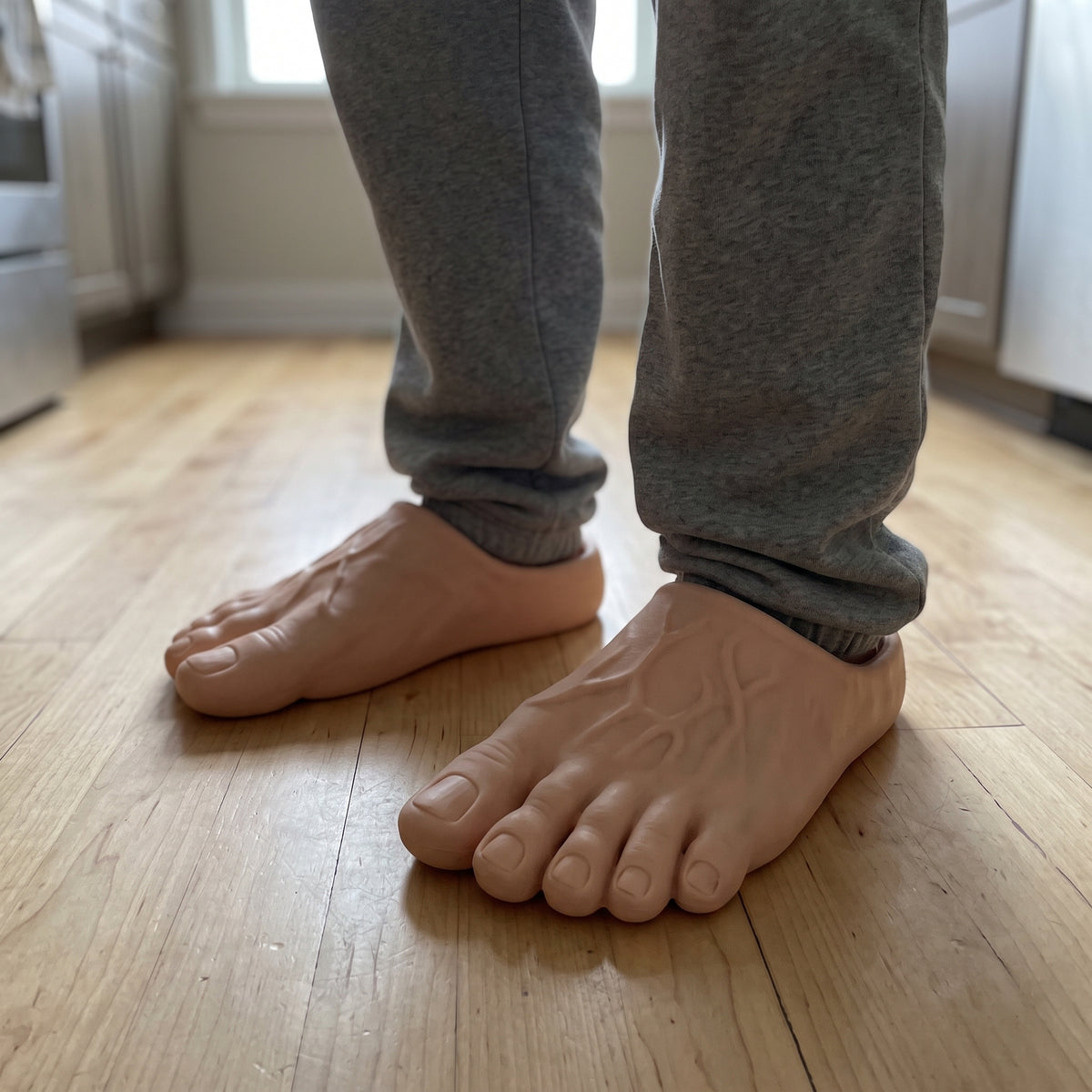 BareSteps™ | Barefoot Slippers That Make Laugh